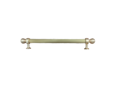 Aliminyum Yuvarlak Gold  Cizgili Dolap Kulp 16 cm