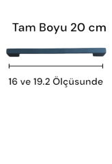 160-192 Siyah Köprü Kulp: Mobilyalarınıza Şıklık Katın