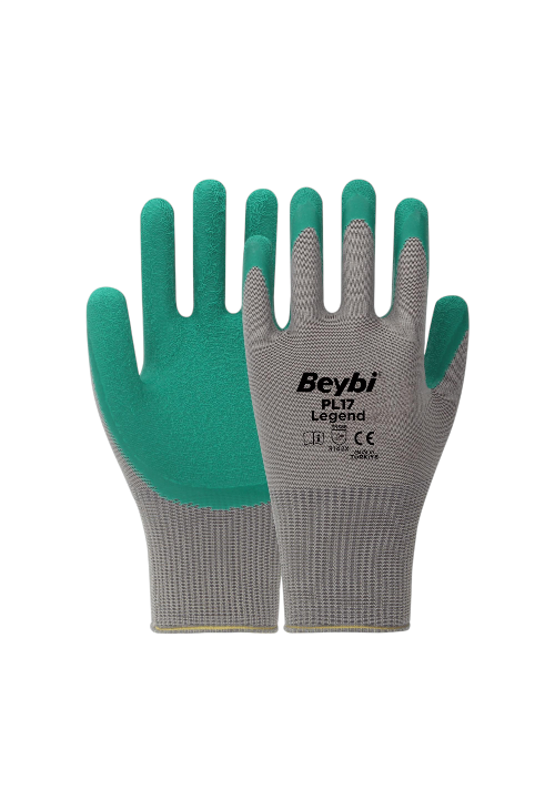 Beybi PL17 Legend Polyester Örme Lateks İş Eldiveni Fiyatları