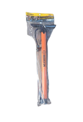 HEDEF Pratik Pompa-Hedef Plastik Saplı Metal Gövde(50 cm) Şişirme Pompası Uzun Boy Demir Gövde