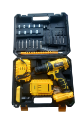 Assur Plus 12VF 1.5Ah Li SJS Çift Akülü 24 Parça Setli Matkap
