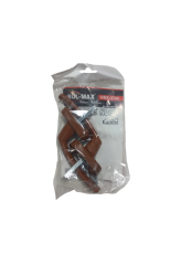 KahveRengi  Plastik Banyo Tuvalet Pvc Pencere Kolu Takımı