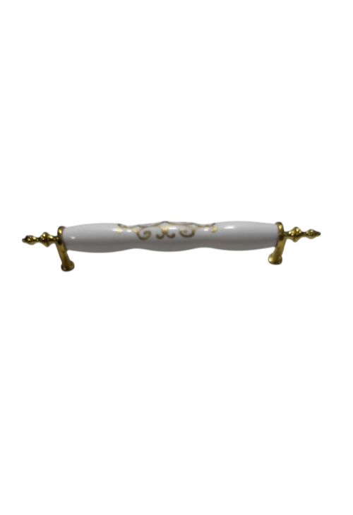 12.8 cm Polimer Beyaz Gold Kulp Modelimiz