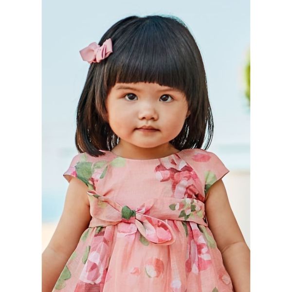 Mayoral Yazlık Kız Bebek Abiye Elbise Pembe 9 Yaş
