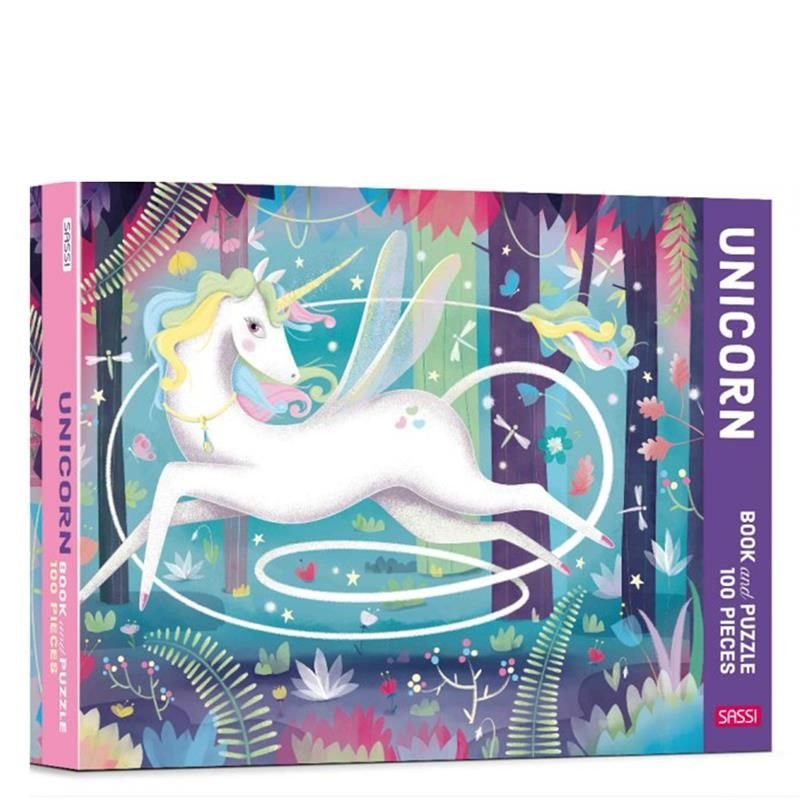 Unicorn - Book And Puzzle