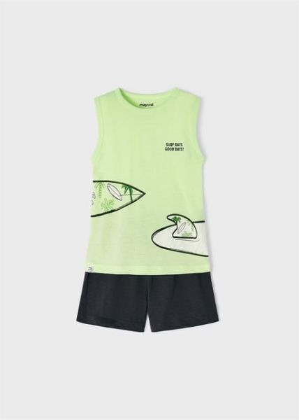 Mayoral Erkek Çocuk Askılı Pijama Takımı