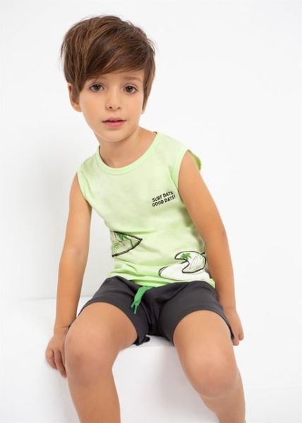 Mayoral Erkek Çocuk Askılı Pijama Takımı