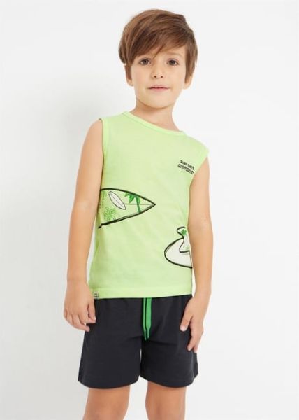Mayoral Erkek Çocuk Askılı Pijama Takımı
