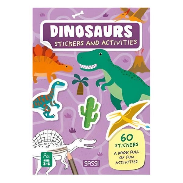 Dinosaurs - Sticker and Activities
