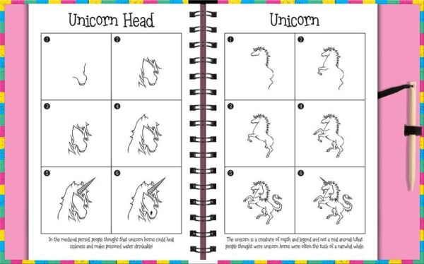Scratch and Draw - Unicorns and Horses
