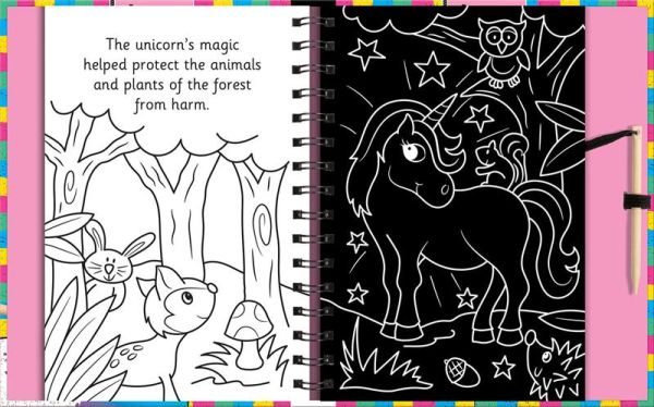 Scratch and Draw - Unicorns and Horses too