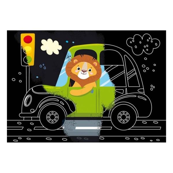 Mega Box Arts and Crafts - Vehicles Büyük Sanat Ve El İşi Kutusu - Taşıtlar