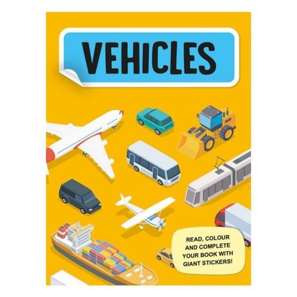 Mega Box Arts and Crafts - Vehicles Büyük Sanat Ve El İşi Kutusu - Taşıtlar