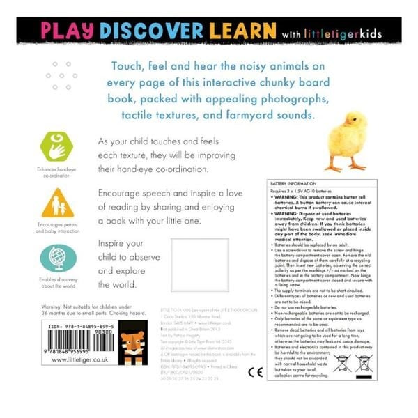 Noisy Farm - My First Touch And Feel Sound Book