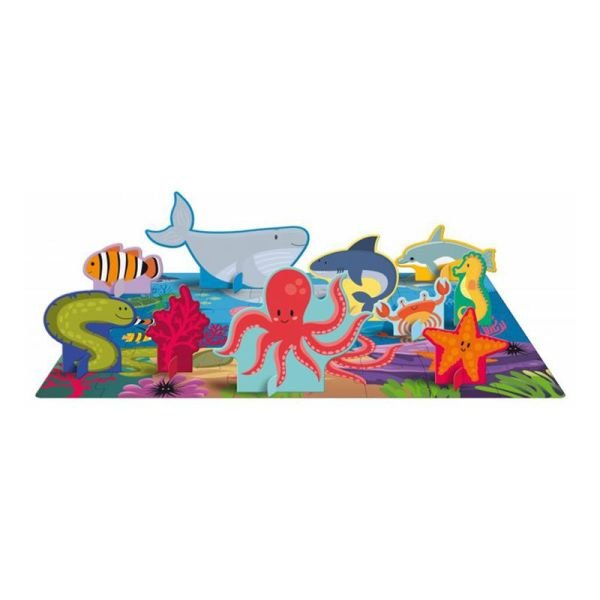 Read and Learn With the  Sea - Book and Puzzle