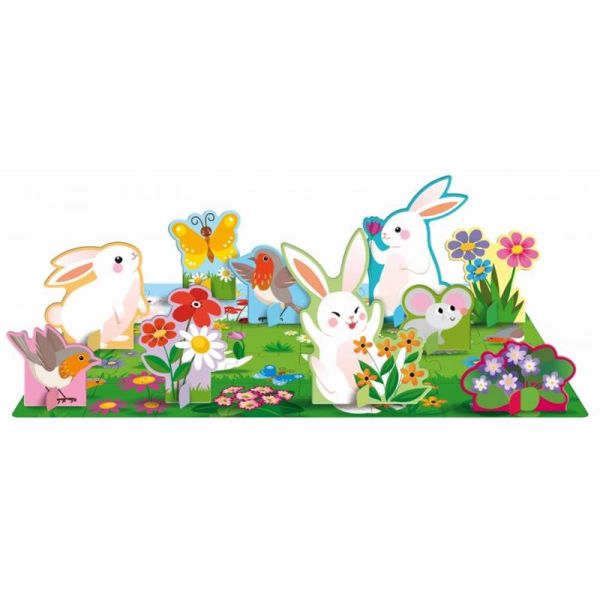 World of Flowers - Book and Puzzle