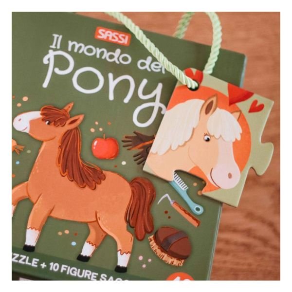 World of Ponies - Book and Puzzle