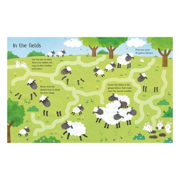 Wipe-Clean Easter Activities