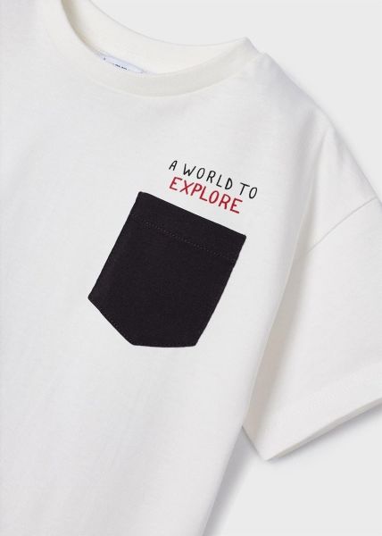 Mayoral Erkek Çocuk Dinazor Baskılı Tshirt 2 Yaş