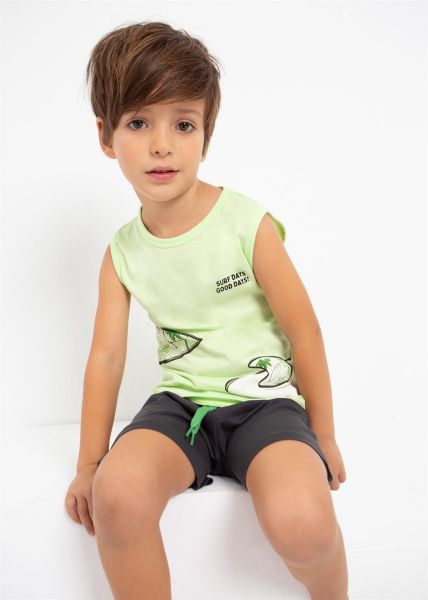 Mayoral Erkek Çocuk Askılı Pijama Takımı
