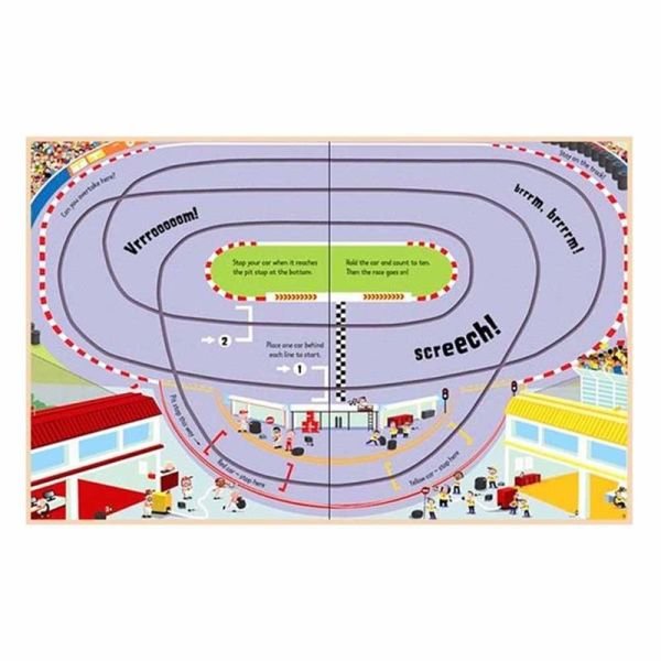 Wind-Up Racing Cars