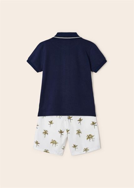 Mayoral Erkek Çocuk Şort Polo Yaka T-shirt Set