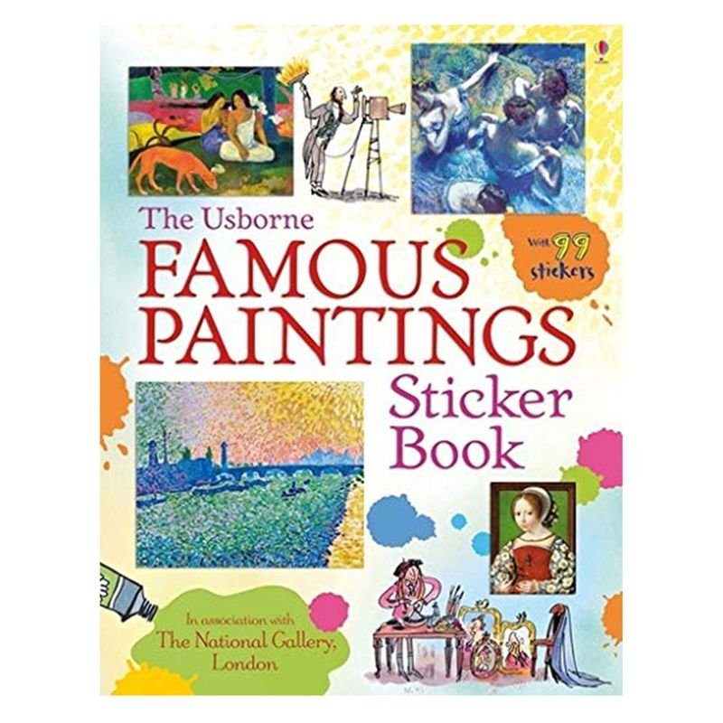 FAMOUS PAINTINGS STICKER BOOK