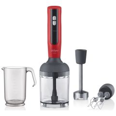 Arzum AR1092 Mano 1700 Watt El Blender Seti - Kırmızı