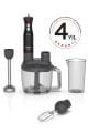 Arzum AR1137 Starchef Multi 1500 W Blender Seti - Siyah