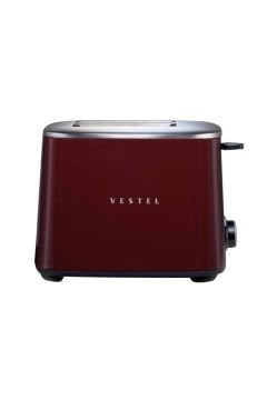 Vestel Retro Bordo 2 Dilim Ekmek Kızartma Makinesi