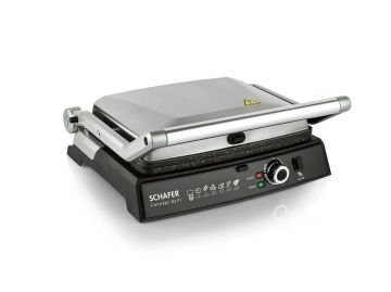 Schafer Concept Gril Izgara ve Tost Makinası - İnox