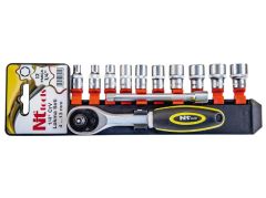 NT Tools 12 Pc 1/4- 6 Köşe Lokma Seti