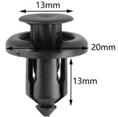 Starklips - Honda Ön Tampon Klipsi - 91503-Sz3-003