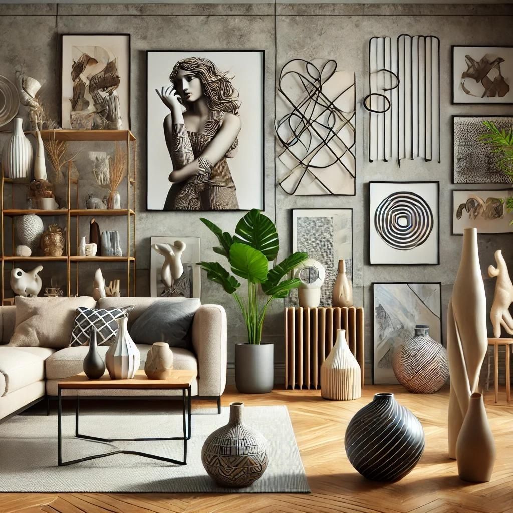 Evinizde Sanat: Dekoratif Objelerle Yaratıcılığınızı Konuşturun
