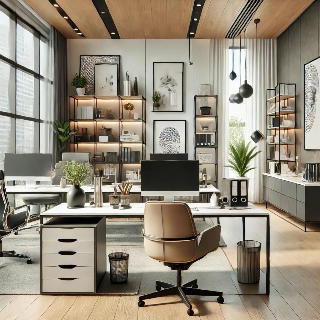  Ofis Dekorasyonunda Stil Sahibi Çözümler