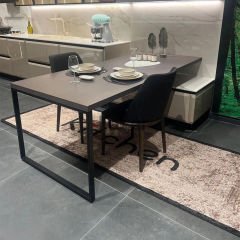 Bej Saçaklı Dekoratif Mutfak Halısı