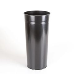 Dekoratif Siyah Parlak Kaplamalı Metal Çiçeklik