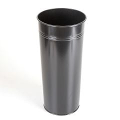 Dekoratif Siyah Parlak Kaplamalı Metal Çiçeklik
