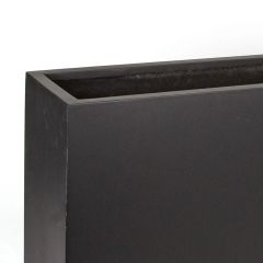Minimalist Tasarım Siyah Bölme Çiçeklik