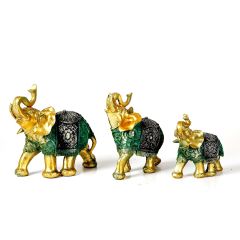 Dekoratif Gold Fil Biblo