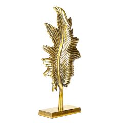 Dekoratif Gold Kaplama Yaprak Obje