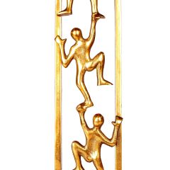 Dekoratif Gold Nikel Tasarım Obje