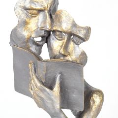 Dekoratif İkili Mask Figür Obje