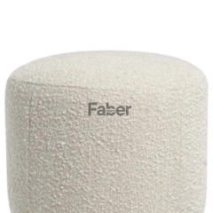 Freta Ahşap Ayaklı Modern Puf