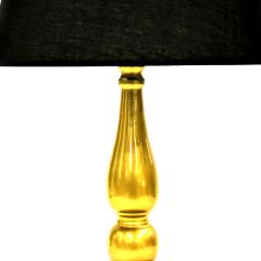 Modern Eskitme Gold Şapkalı Dekoratif Abajur