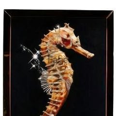 Denizatı Figürlü Metal Tablo