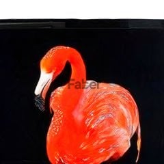 Flamingo Figürlü Metal Tablo