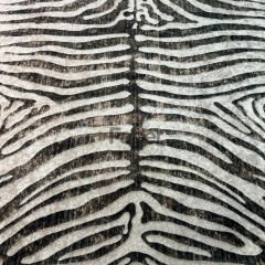 Kahverengi Zebra Desenli Modern Halı