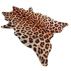 Leopar Desenli Post Modern Halı