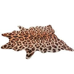 Leopar Desenli Post Modern Halı